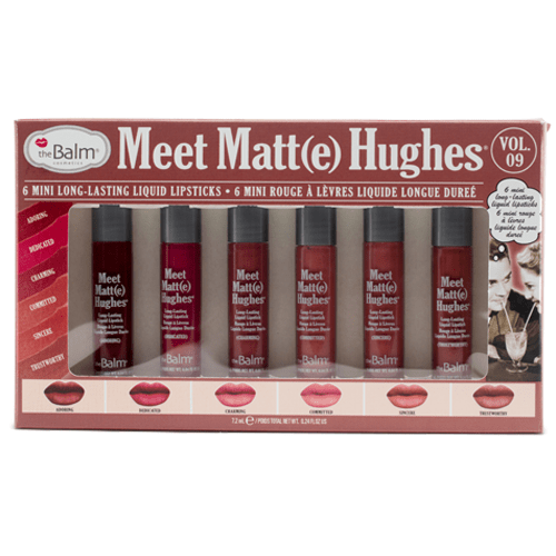 89692912_theBalm Meet Matte Hughes Set of 6 Mini Lipsticks - Vol09-500x500